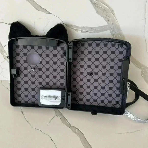 Na! Na! Na! Surprise Doll Fuzzy Black Kitty Cat Backpack NaNaNa Case Only - Picture 7 of 7